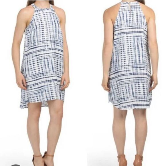 Cynthia Rowley Linen Halter Dress - Picture 1 of 9